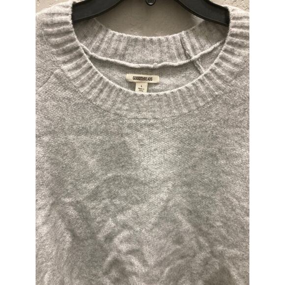 Goodthreads Women Large Gray Sweater - Picture 2 of 9